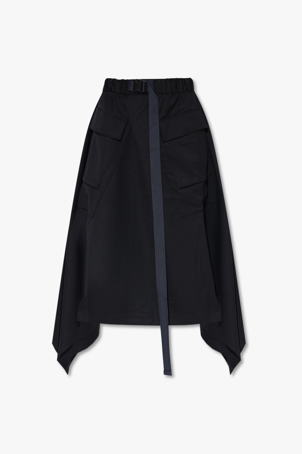 Black Asymmetric skirt Y-3 Yohji Yamamoto - IetpShops Italy